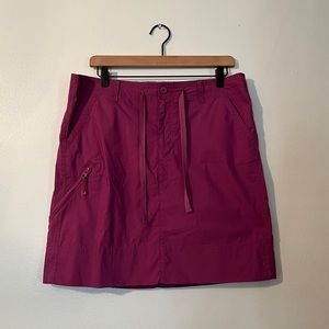 EDDIE BAUER NYLON ACTIVE SKIRT